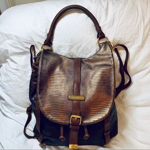 Cynthia Rowley leather backpack